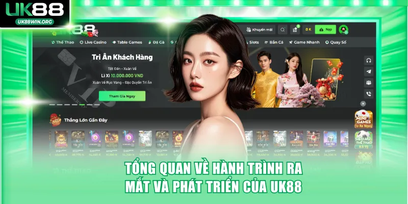 UK88 15 Tổng quan về hành trình ra mắt và phát triển của UK88